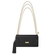 FLC285PBK [iPhone 6 Plus/6s Plus レザーケース（合皮） GRAMAS FEMME “Sac” Bag Type Leather Case FLC285P ブラック]