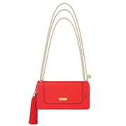 FLC285PRD [iPhone 6 Plus/6s Plus レザーケース（合皮） GRAMAS FEMME “Sac” Bag Type Leather Case FLC285P レッド]