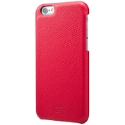 GRLC8076RD [iPhone 6/6s レザーケース（本革） Embossed Grain Leather Case GRLC8076 レッド]
