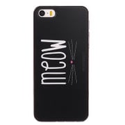 MEOW case clear for SE/5S/5 [iPhone SE/5s/5用 ケース]