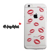 XOXOプリントクリア for iPhone6 [iPhone 6s/6用 ケース]
