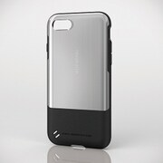 PM-A16MTSP01 [iPhone 7用 4.7インチ TOUGH SLIM Premium ヘアライン ブラック]