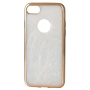 PM-A16MUCDMWH [iPhone 7 ソフトケース 大理石風 ホワイト]