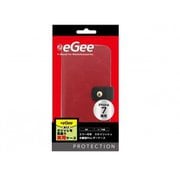 EGI7-FRE01A-RD [iPhone SE（第2世代）/8/7/6s/6 4.7インチ用 手帳型ケース ミラー付 レッド]