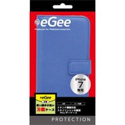EGI7-FRE03R-NBL [iPhone SE（第2世代）/8/7/6s/6 4.7インチ用 手帳型ケース スタンダード ネイビーブルー]