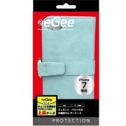 EGI7-FRE04R-LBL [iPhone SE（第2世代）/8/7/6s/6 4.7インチ用 手帳型ケース ベルト付 ライトブルー]