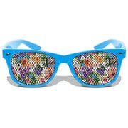 サングラス FLOWER BLUE