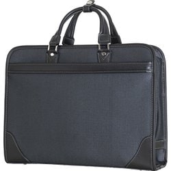 自立型ビジネスバッグ 2ルーム 42cm ダークグレー BS-4804