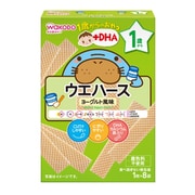 1歳からのおやつ+DHA ウエハース　ヨーグルト風味  1枚×8袋 IO05 [対象月齢：1歳から]