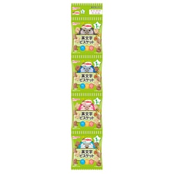 1歳からのおやつ+DHA 英文字ビスケット4連 14g×4袋 IO16 [対象月齢：1歳から]