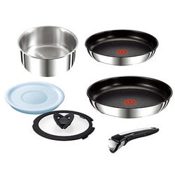 美品　ティファール　インジニオ・ネオ　IHステンレス・エクセレンス　5点セット ヨドバシ.com - ティファール T-fal インジニオ・ネオ IH