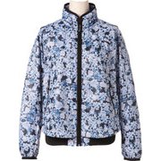 ブレスサーモ ウィンドブレーカージャケット レディース Mサイズ ドレスネイビー [D2JE670114]