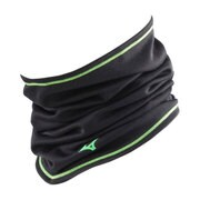 J2MY650193 [ランニングネックウォーマー ブラック×グリーンゲッコー F （UNISEX）]