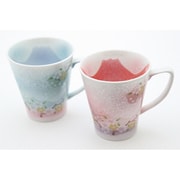Aki-1 煌き富士山マグカップ セット [土産品食器]