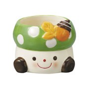 おすわりきのこ 緑