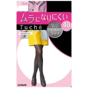 Tuche（トゥシェ） ムラになりにくいシアータイツ 40デニール L～LL 026 ブラック THW98K