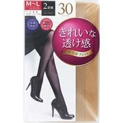 薄地タイツ M～L ベビーベージュ ZTF32A