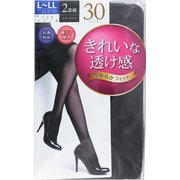 薄地タイツ L～LL ブラック ZTF32AL