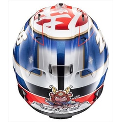 ペドロサ侍Arai RX-7X フルフェイスヘルメット 55-56cmサイズ Arai】RX-7X PEDROSA SAMURAI[ペドロサ侍] - NAPS-ON マガジン