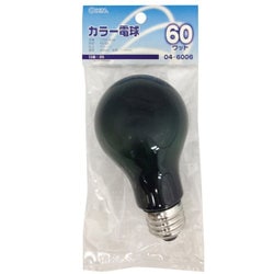 バルーンカラー球 PS60 E26 60W グリーン LB-PS6660-CG