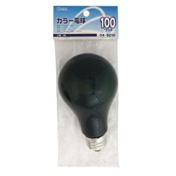 バルーンカラー球 PS70 E26 100W グリーン LB-PS7600-CG