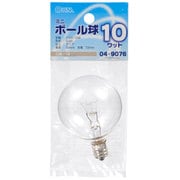 ミニボール球 G50 E12 110V 10W クリア LB-G5210-C