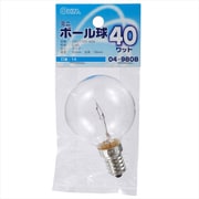 ボール球 G50 E14 40W クリア LB-G5440-C