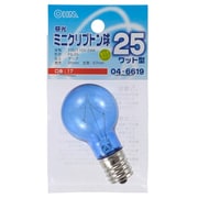 白熱電球 ミニクリプトン球 E17口金 100～110V 24W 昼光 クリア KR.PS35E1725WDC