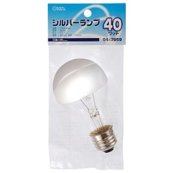 一般電球 PS60 E26 40W Tミラー LB-PS6640T-SL