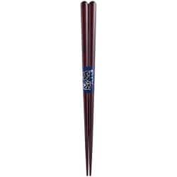 一半天丸箸 茶 23.5cm 106211