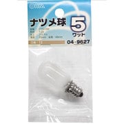 ナツメ球 T20 E12 110V 5W フロスト LB-T0205-F