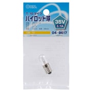 表示灯用 T10 E10 35V 0.11A パイロット球 LB-P1135V