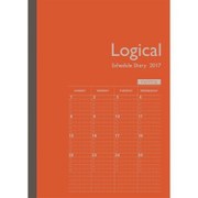 2017年版 ロジカルダイアリー B5 月間 ノートタイプ 2016年12月始まり 日曜始まり オレンジ NS-B502-17BO