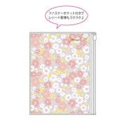 家族＋家計簿付き手帳 B6 小花・ピンク SH924A