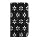 RK-LCC11B [iPhone 7用 Flip Leather Case クラフトデザインケース ブラック/ホワイト]