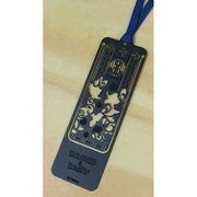 Disney エッチングブックマーカー 黒 ドナルド＆デイジー [キャラクター文具]