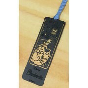 Disney エッチングブックマーカー 黒 シンデレラ [キャラクター文具]