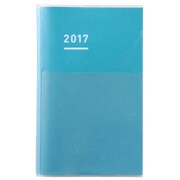自分手帳2017(11月始まり) DIARY スタンダードカバーmini B6 グリーン ニ-JCMD1G-17
