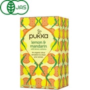 Pukka（パッカ） レモン＆マンダリン 有機ハーブティー 20袋入り