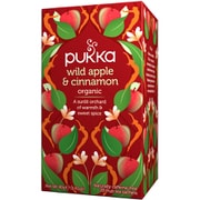 Pukka（パッカ） アップル＆シナモン 有機ハーブティー 20袋入り