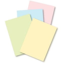 まとめ）長門屋商店 Color Paper A4厚口 若草 ナ-3356 1冊(500枚) 〔×3