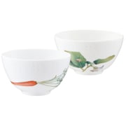 京香旬彩 飯碗ペアセット 絵変り P91083/1620-35