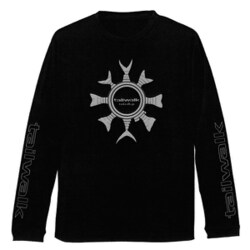 ドライロンクスリーブTシャツ ブラック LL