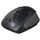 ワイヤレスマウス Premium Fit（プレミアムフィット） 無線（2.4GHz）接続式 BlueLED 5ボタンタイプ 電池式 横スクロール 速度切替 静音 Mサイズ ブラック BSMBW500MBK