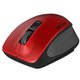 ワイヤレスマウス Premium Fit（プレミアムフィット） 無線（2.4GHz）接続式 BlueLED 5ボタンタイプ 電池式 横スクロール 速度切替 静音 Mサイズ レッド BSMBW500MRD