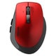 無線 BlueLED プレミアムフィットマウス Sサイズ レッド BSMBW500SRD