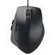 有線 BlueLED プレミアムフィットマウス Lサイズ ブラック BSMBU500LBK
