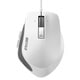 有線マウス Premium Fit（プレミアムフィット） USB接続式 BlueLED 5ボタンタイプ 横スクロール 速度切替 静音 Mサイズ ホワイト BSMBU500MWH