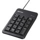 有線 テンキーボード Tabキー付き ブラック BSTK100BK