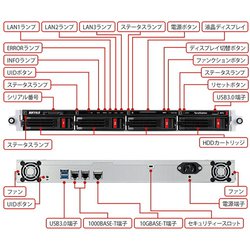 バッファロー TS5410DN0804 Te aStation TS5410DNシリーズ 10G E標準